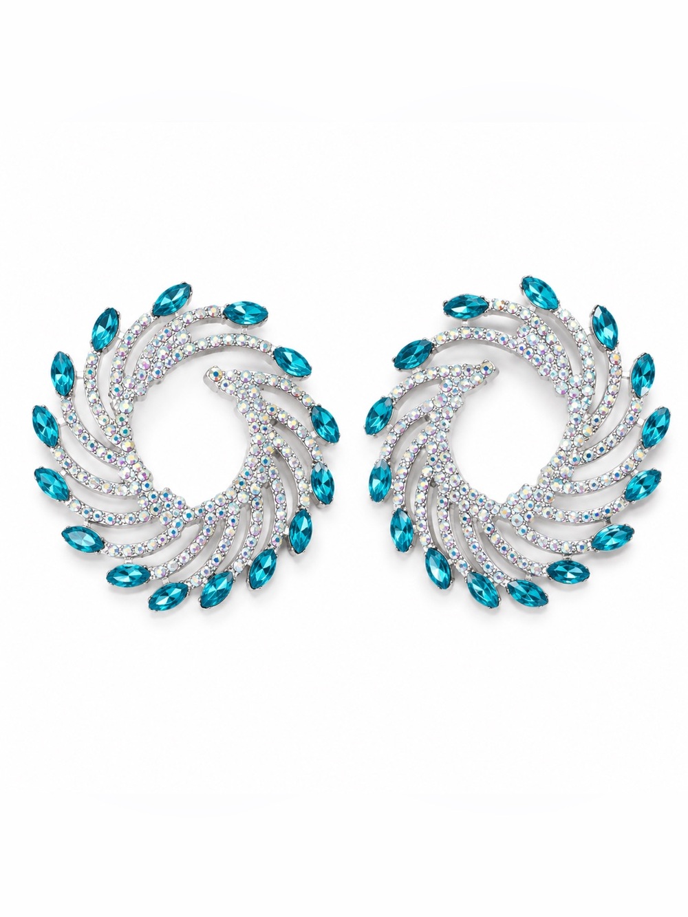 Aquamarine marquise’s gem Earrings